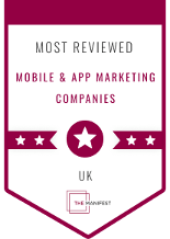 most reviewed app marketing agency